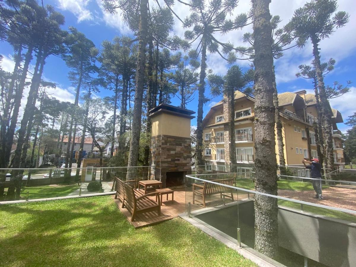 Excelente Apartamento Em Gramado/Rs No Condominio Casa De Pedra Dış mekan fotoğraf