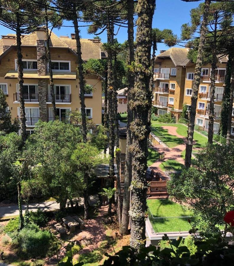 Excelente Apartamento Em Gramado/Rs No Condominio Casa De Pedra Dış mekan fotoğraf