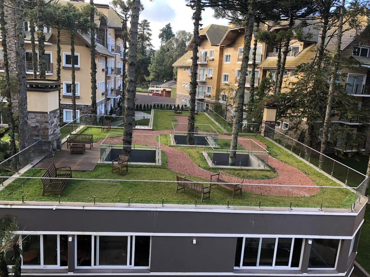 Excelente Apartamento Em Gramado/Rs No Condominio Casa De Pedra Dış mekan fotoğraf