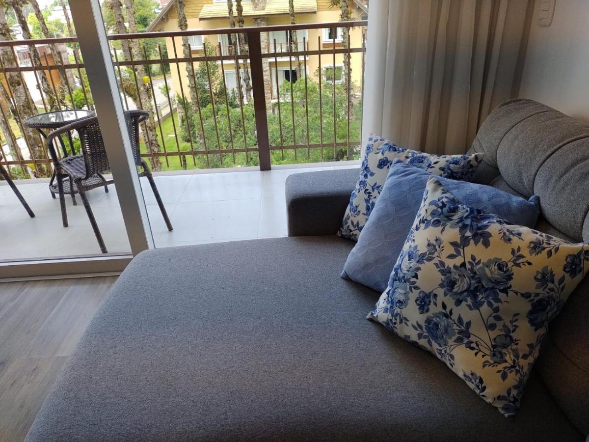 Excelente Apartamento Em Gramado/Rs No Condominio Casa De Pedra Dış mekan fotoğraf
